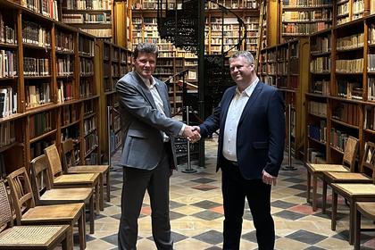 J&ouml;rg Neumann (links) und Steffen Steckbauer (rechts)